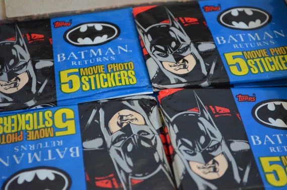 Vintage de los años 90 Batman devuelve película foto comercio - Etsy España