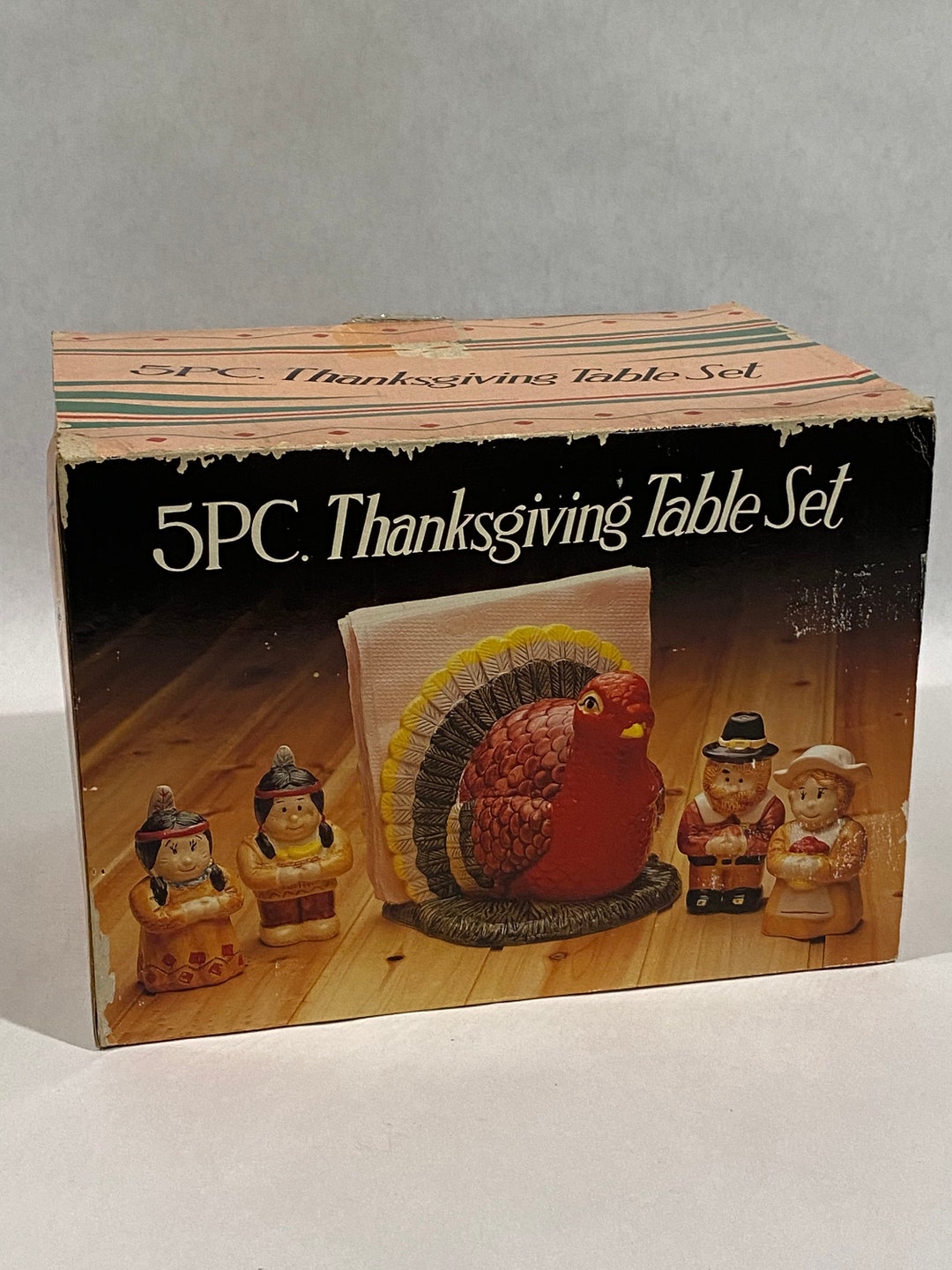 Sur La Table Thanksgiving Turkey Salt & Pepper Shaker Set