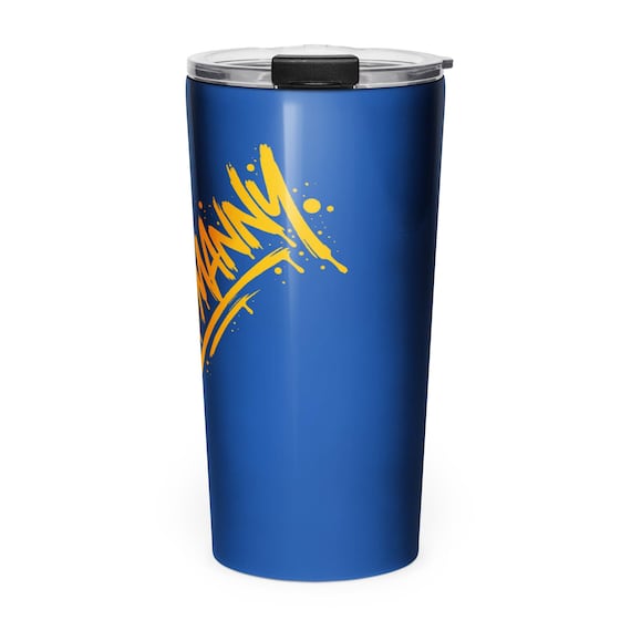 Tapered stainless steel tumbler