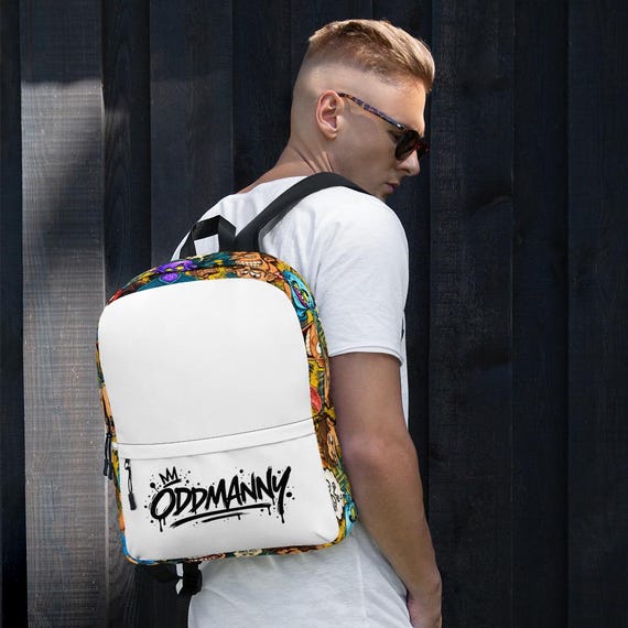 Water-Resistant Polyester Backpack: Laptop Compartment, Ergonomic Straps