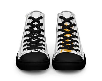 Men’s high top canvas shoes