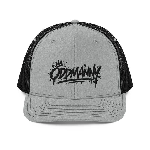 Embroidered Trucker Cap: 60/40 Cotton/Polyester, Adjustable Snapback