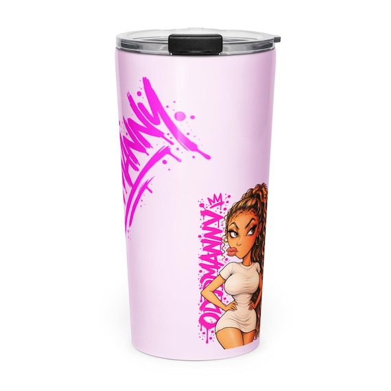 Tapered stainless steel tumbler