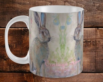 Hare mug vintage hare