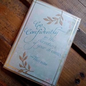 Tarjeta de graduación - Tarjeta de felicitación y sobre con letras a mano