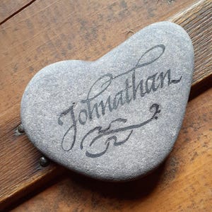 Personalized Memory Stones - Gift Stones - Garden Decoration -