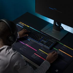 JavaScript cheat sheet mouse mat