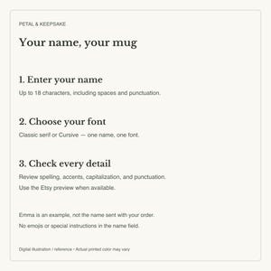 March Birth Flower Mug | Personalized Daffodil Watercolor Wrap | 11oz image 14