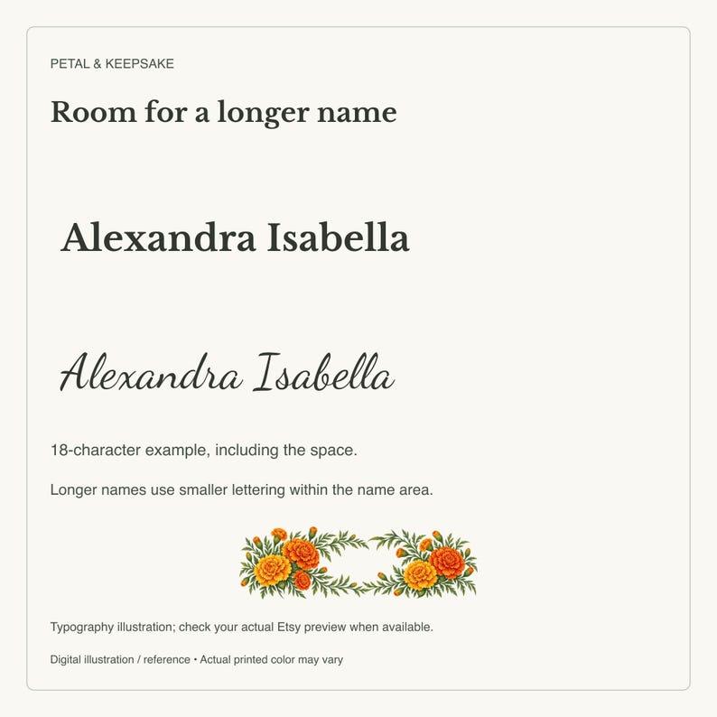 October Birth Flower Mug | Personalized Marigold Watercolor Wrap | 11oz image 20