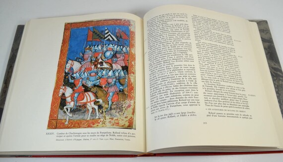 La Legende De Roland Dan Lart Du Moyen Age 1966 Rita Lejeune And Jacques Stiennon Set Of Two Vintage Art Books Medieval Scholarship - 
