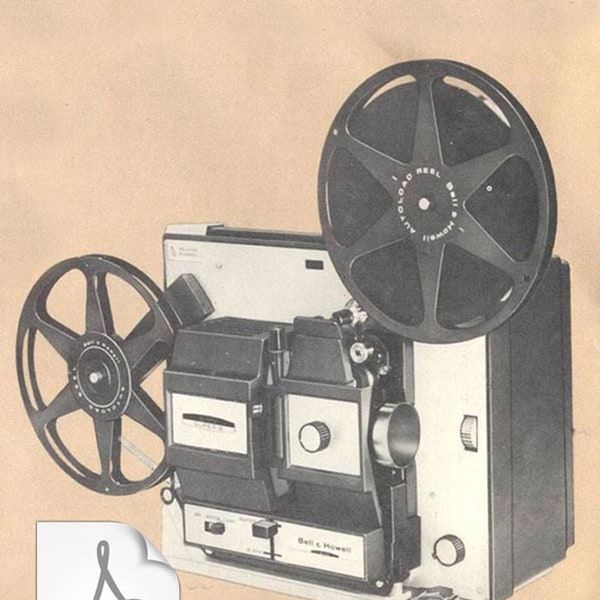 Bell and Howell Autoload 456 Dual 8 Projector Manual - PDF Download