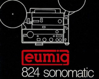 Eumig 824 Sonomatic Dual 8 mm サウンドプロジェクター マニュアル - PDF ダウンロード