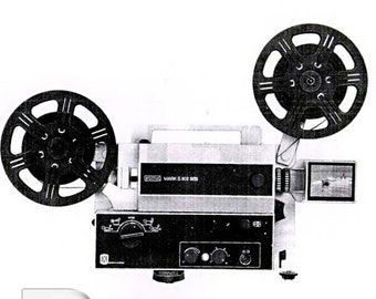 Eumig Mark S 802 / 802D Dual 8mm Projector Manual - PDF Download