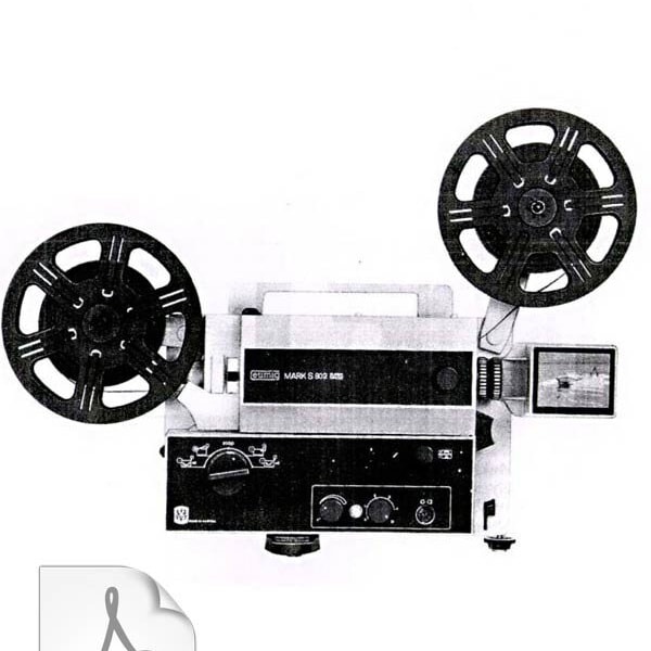 Eumig Mark S 802 / 802D Dual 8mm Projector Manual - PDF Download