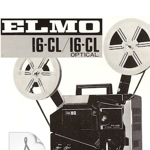 ELMO 16-CL Channel Loading 16mm Projector Manual - PDF Download