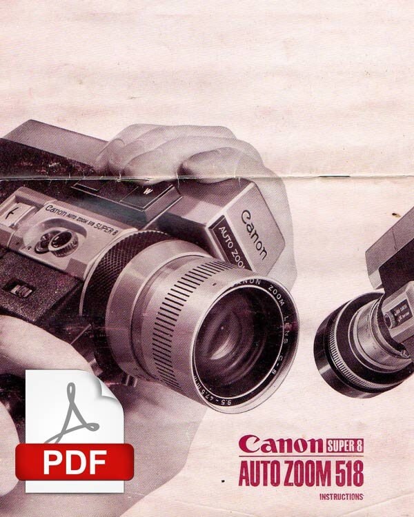 Canon 518 Super 8 - Etsy