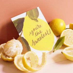 Carte de remerciement Vous êtes la plus adorable