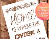 PYREX FRIENDSHIP High Quality Cut file - Svg Dxf Png Eps - Cricut Silhouette cutters