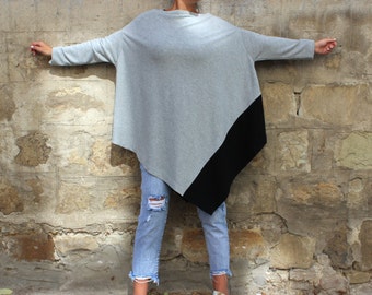 Asymmetric Oversize Tunic