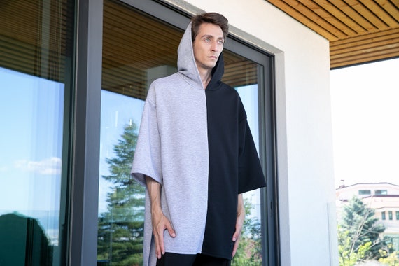 Tunica Dal Taglio Svasato Con Applicazioni Brillanti, Scollatura A V E Maniche A 3/4, Blu Notte