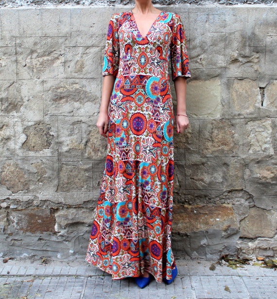 Floral Boho Maxi Dress Plus Size Floral Boho Maxi Dress Plus Size