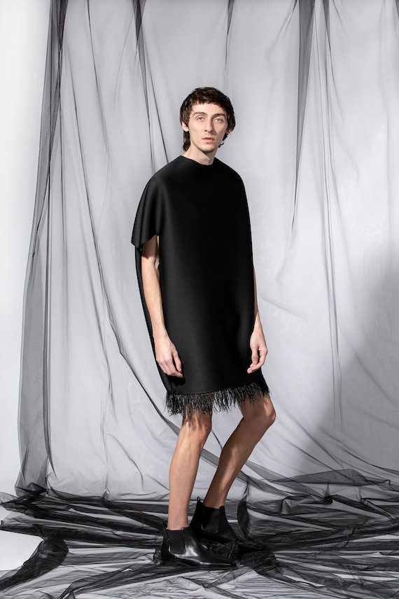femboy black dress Blake Lace Dress  Karen Kane