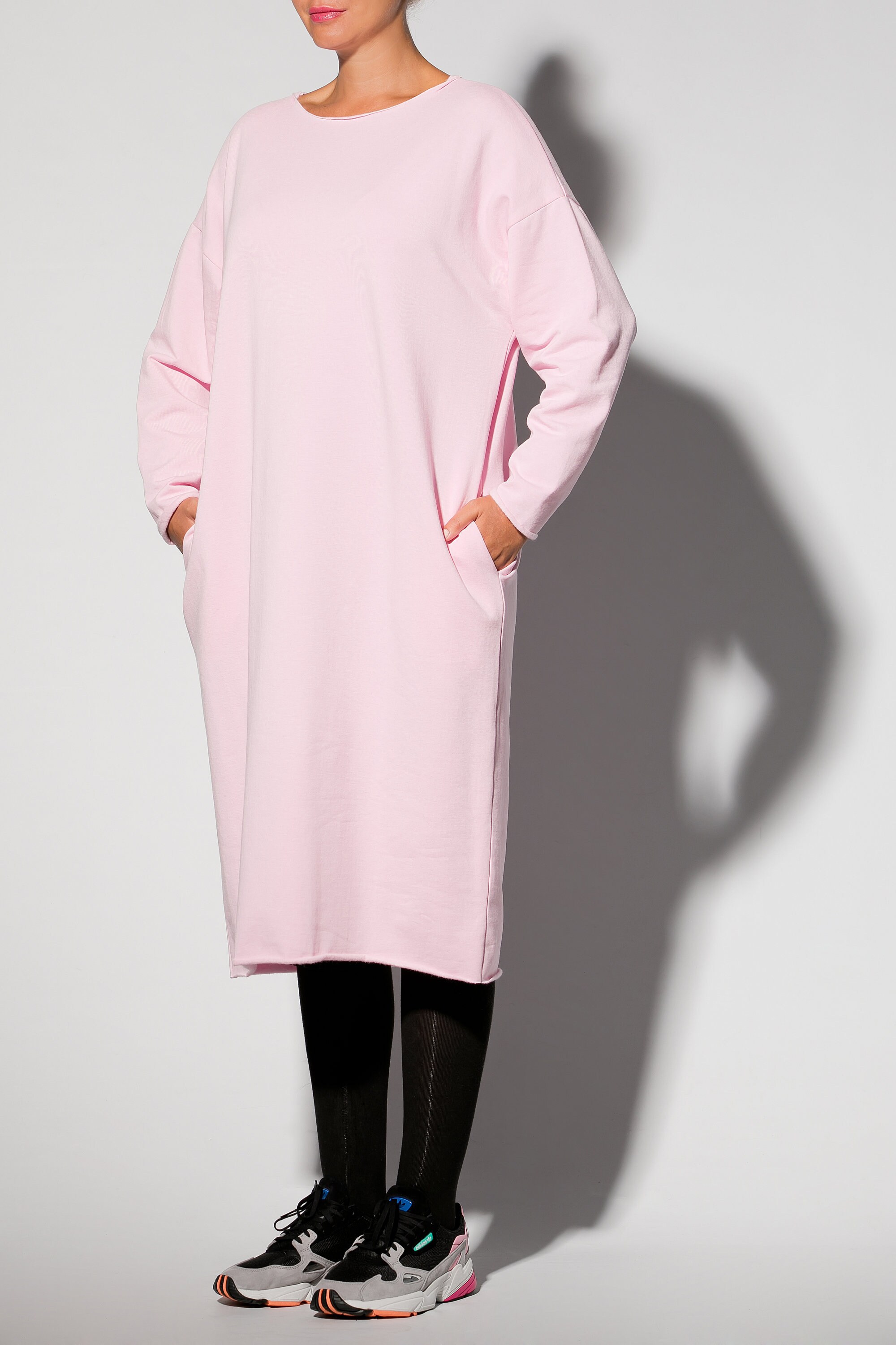 cotton jumper dress