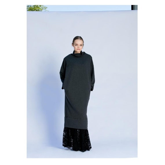 Oversized jumper dress plus size online