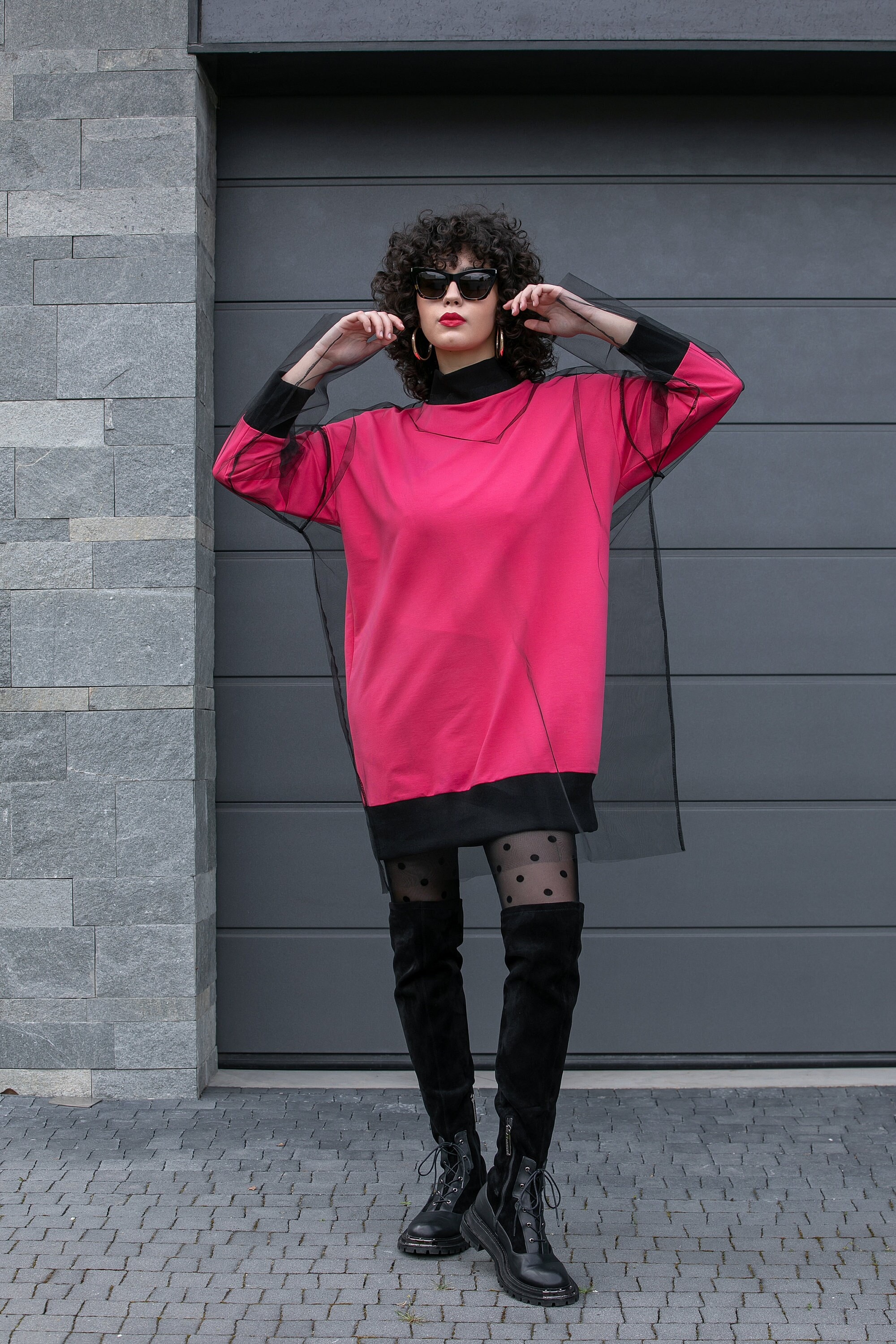 Pink Dress, Sweatshirt Dress, Winter Dress, Oversized Sweater, Long Sleeve Dress, Plus Size Dress - Etsy Pink Dress, Sweatshirt Dress, Winter Dress, Oversized Sweater, Long Sleeve Dress, Plus Size Dress - Etsy