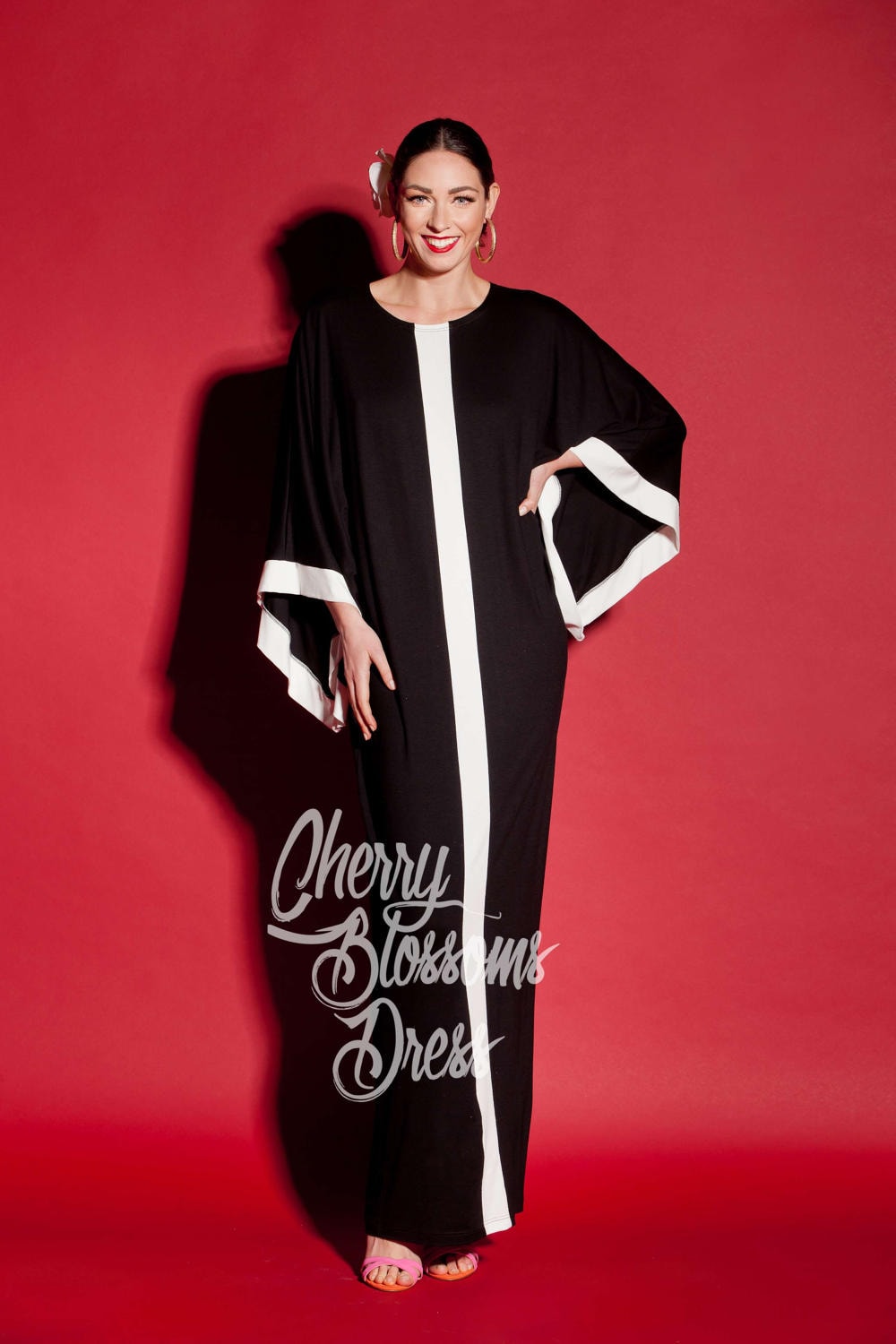 Black and white choir dress hotsell