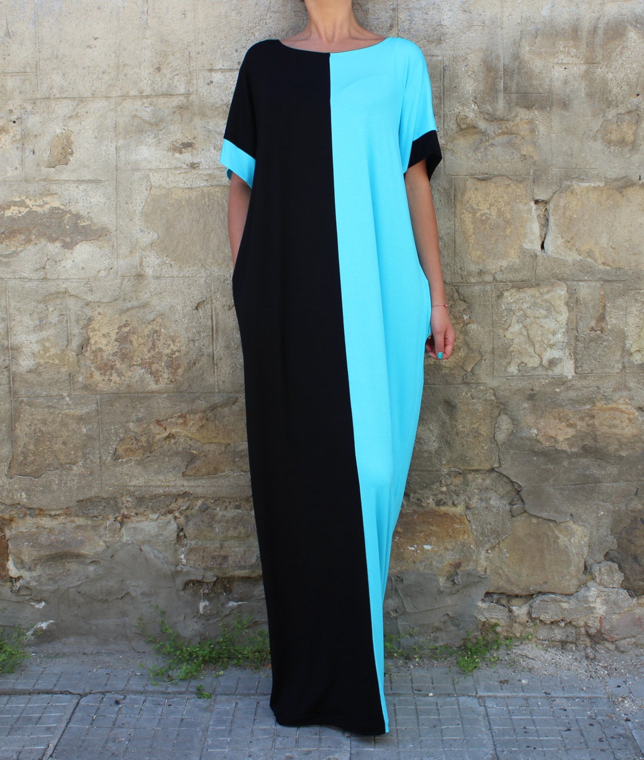 Dress with two clearance colours