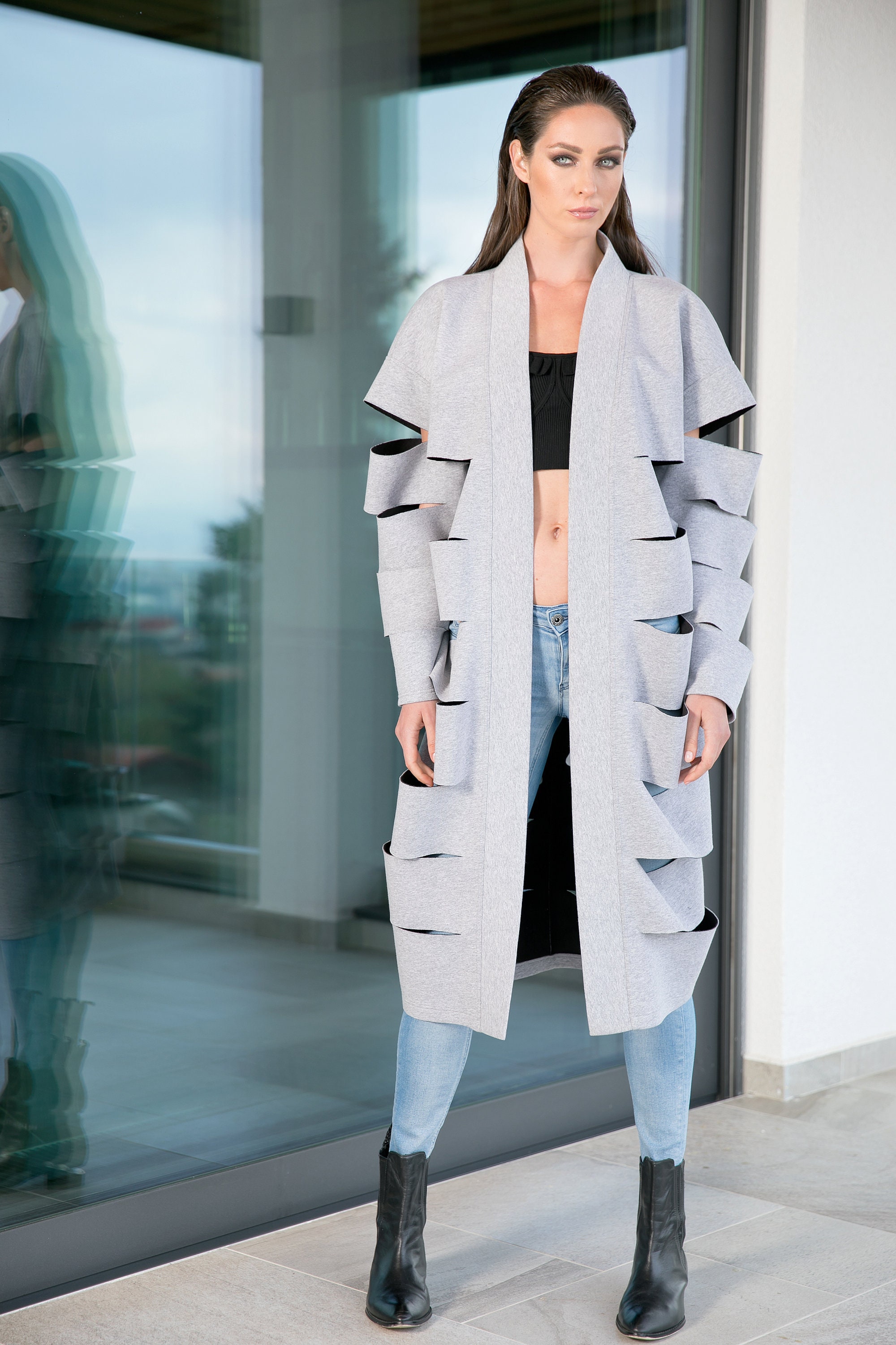 Neoprene Coat Etsy