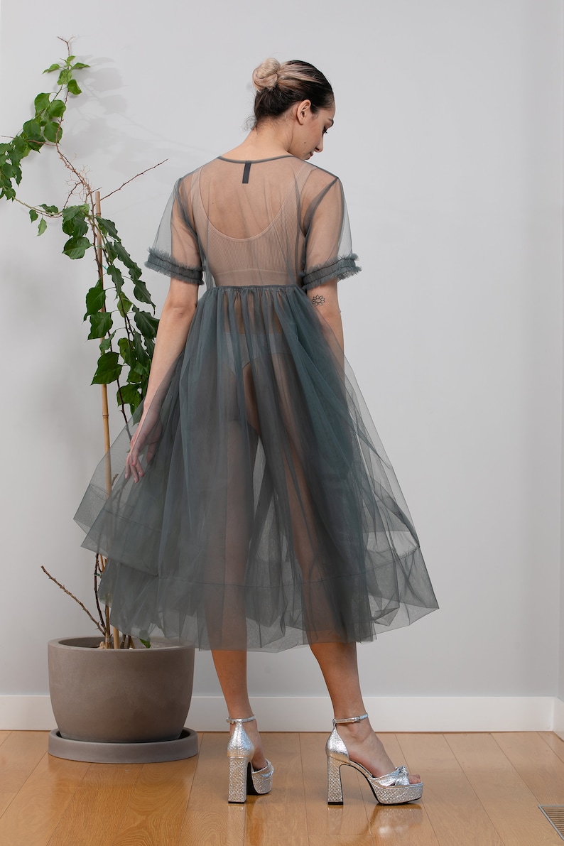 Sheer Dress/see Through Dress for Spring and Summer, Custom Dress by ...