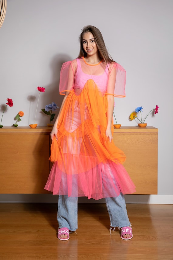 blue pink white dress Bella & Seashell – Bohemian Gemme Formal Dresses Macys Plus cocktail parties Horror Hostess Size:US size 14
