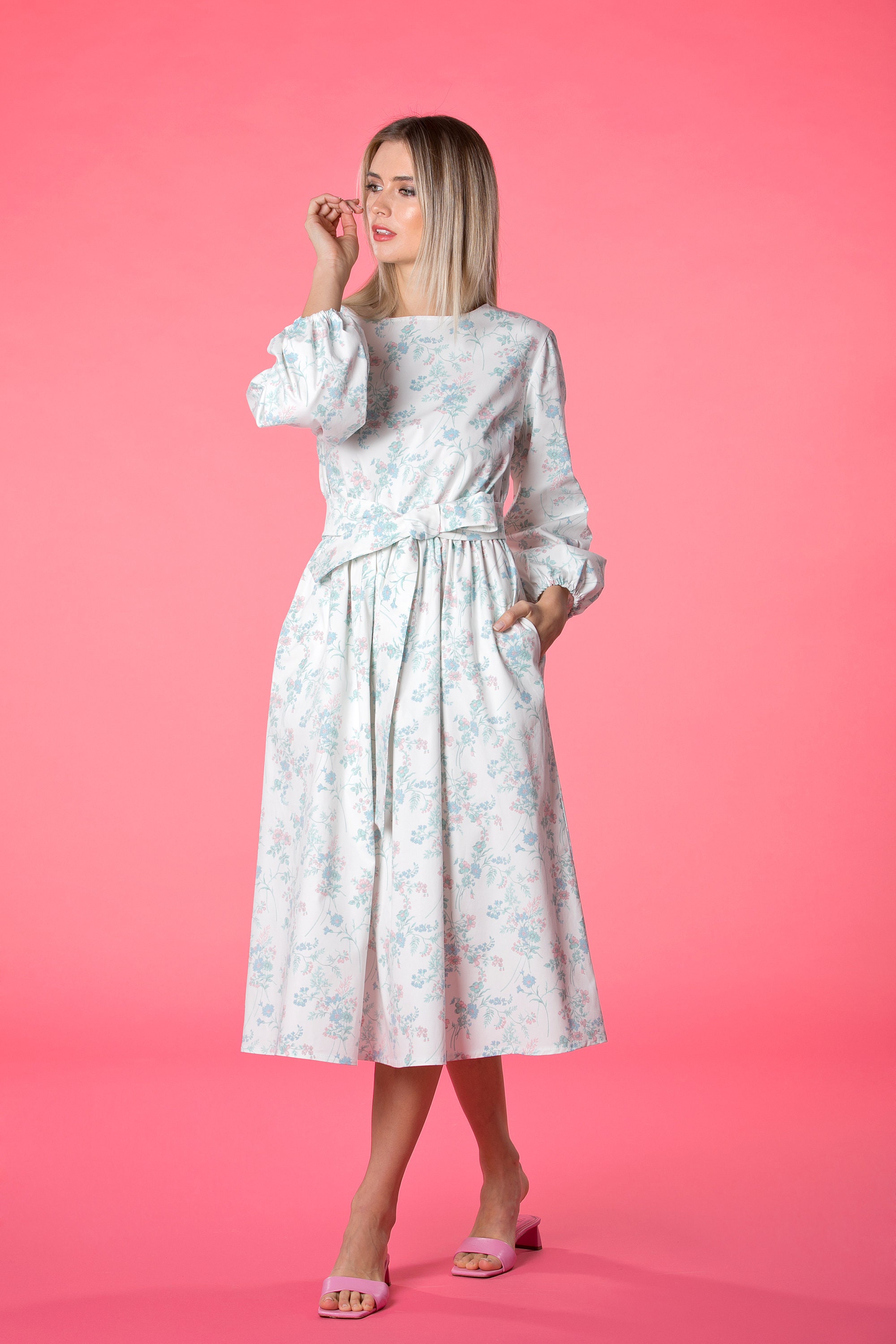 Dress Maxi Dress Belt Dress 