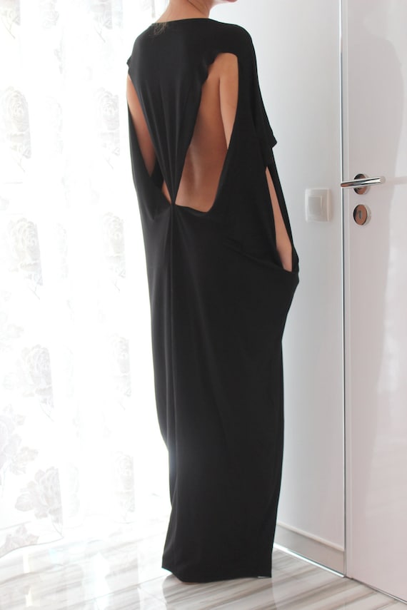 Extravagant Dress Backless Dress Back Cut Out Dress Kaftan Dress Beach Robe Dress Plus Size Clothing Sexy Dress Summer Caftan Etsy