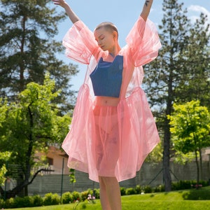 Light Pink Tulle Dress for Parties and Holidays, Tulle Dress, Plus Size Dress image 8