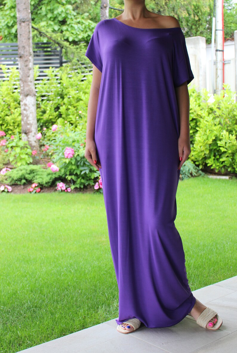 off shoulder kaftan