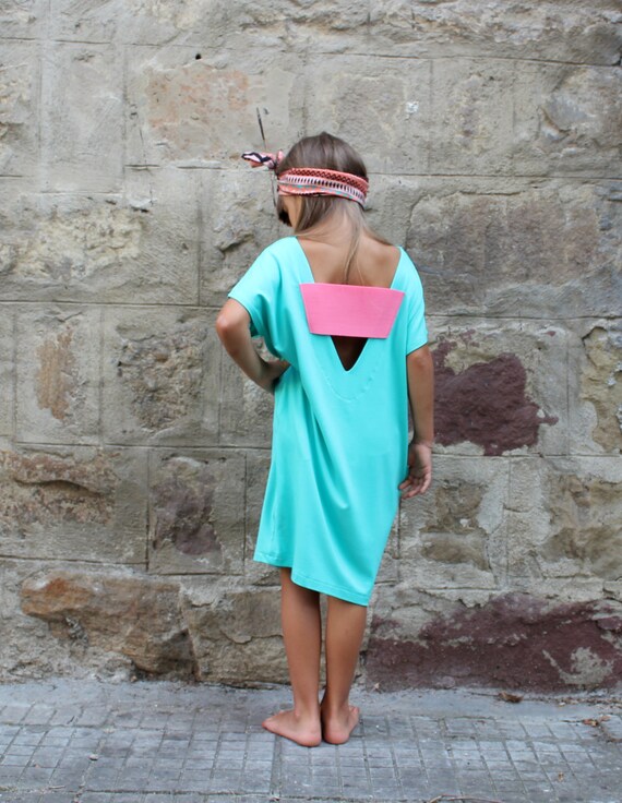 Vestido de chicas sin espalda Maxi Dress para ni as Vestidos de