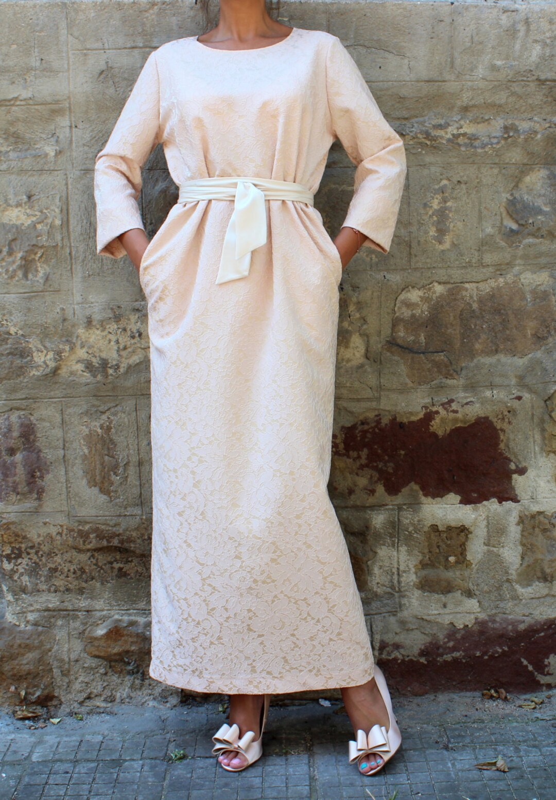Sale Dresses, Simple Wedding Dress, Lace Wedding Dress, Elegant Dress, Minimalist Wedding Dress ...