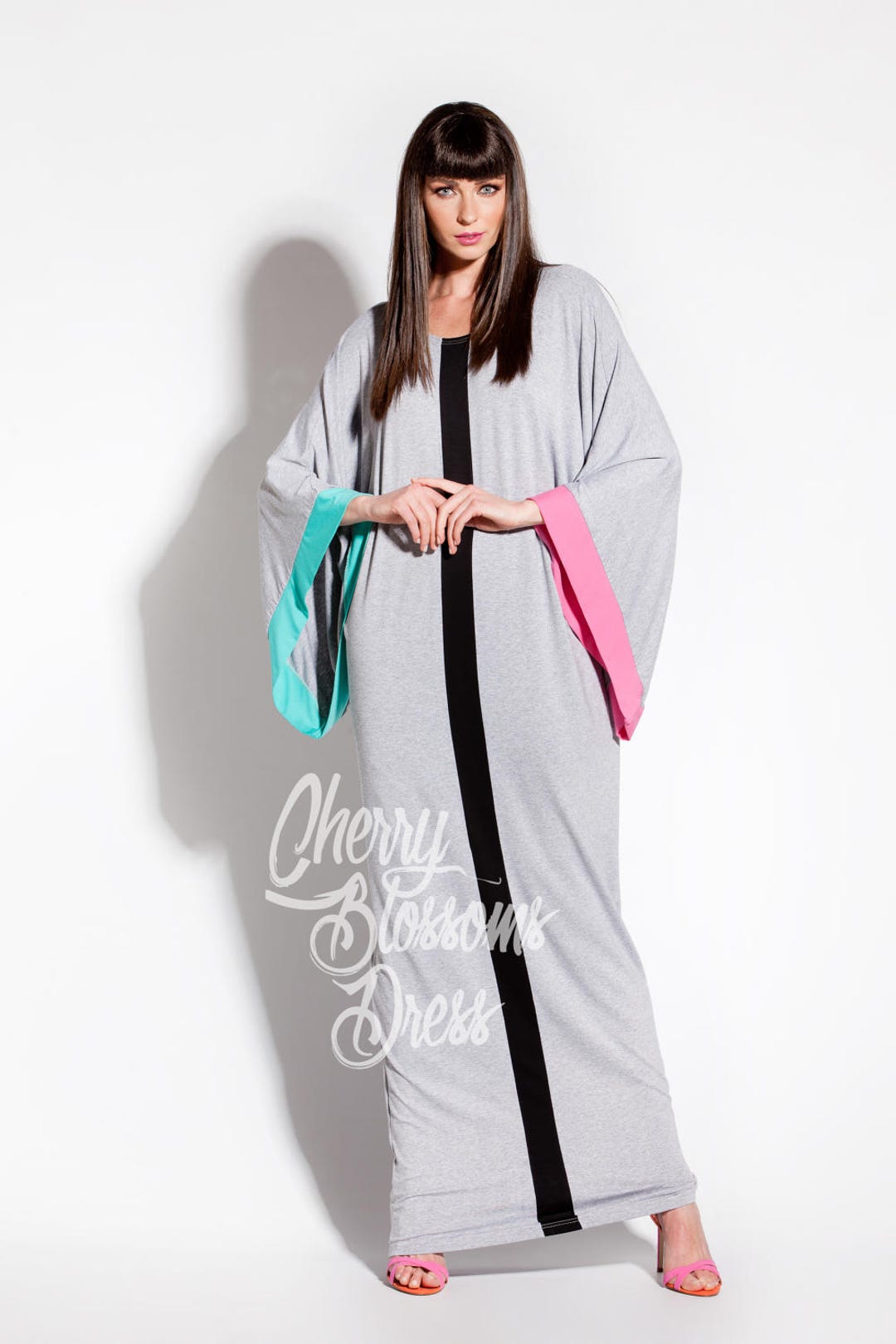 Robe Grise American Living Taille 4 - Genoux - Occasion Très Bon état