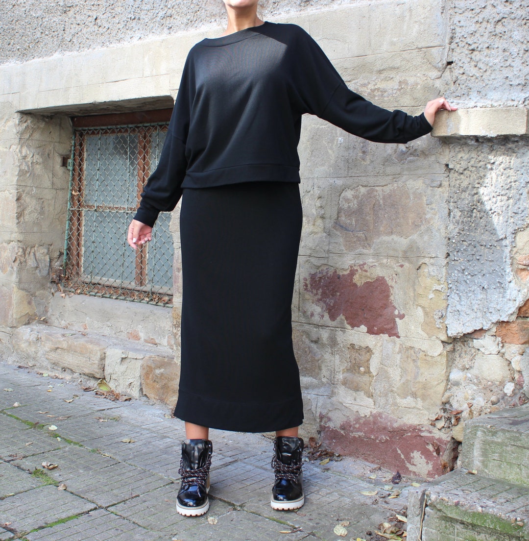 Black skirt co ord hotsell