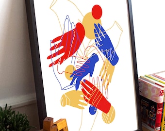 Idle Hands 18x24 Poster