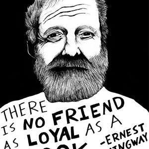 ERNEST HEMINGWAY #2 A4 GLOSS POSTER PRINT LAMINATED 11.7"x8.3" ERNEST HEMINGWAY #2 A4 GLOSS POSTER PRINT LAMINATED 11.7"x8.3"