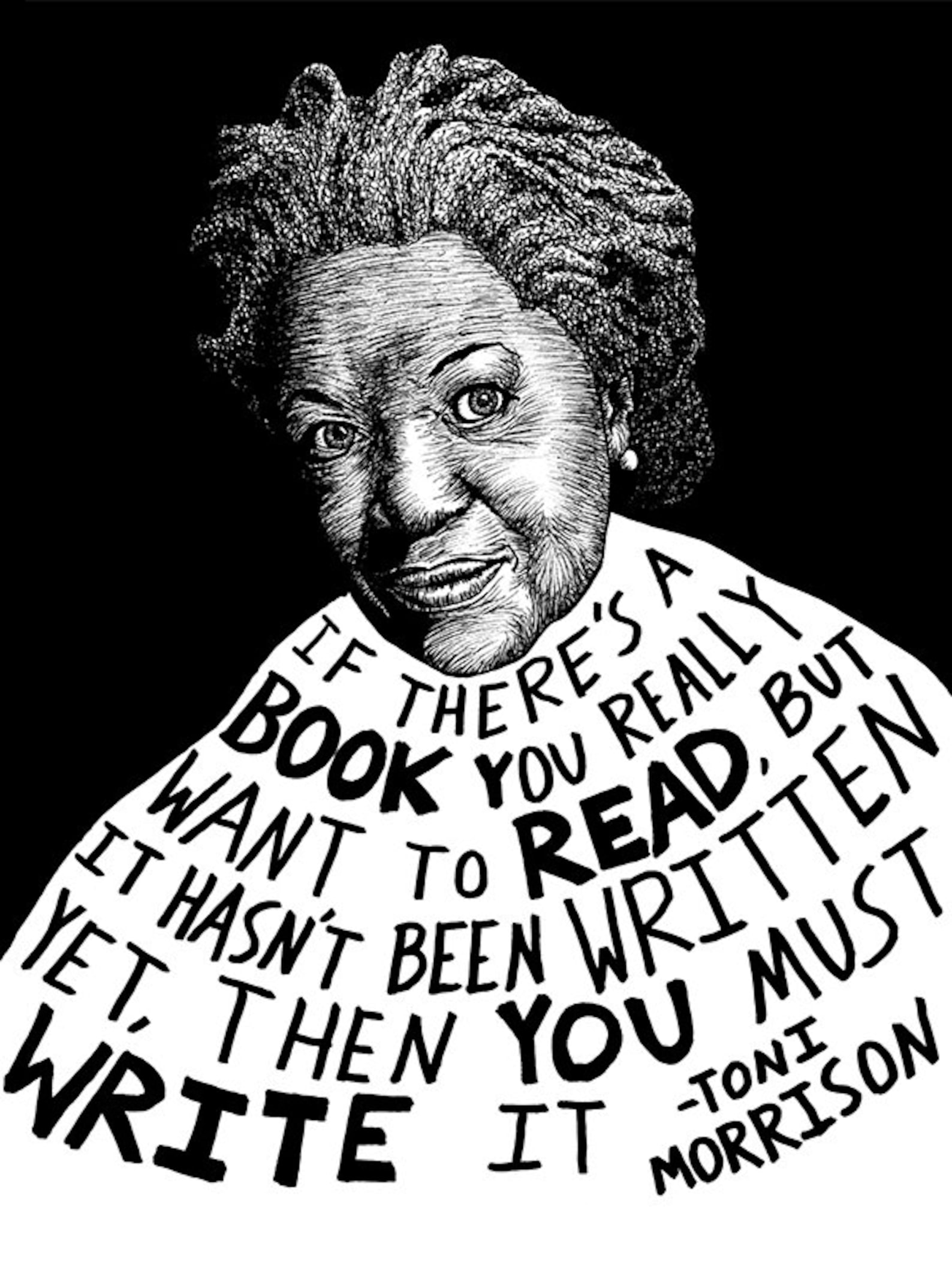 Toni Morrison authors Series by Ryan Sheffield Etsy