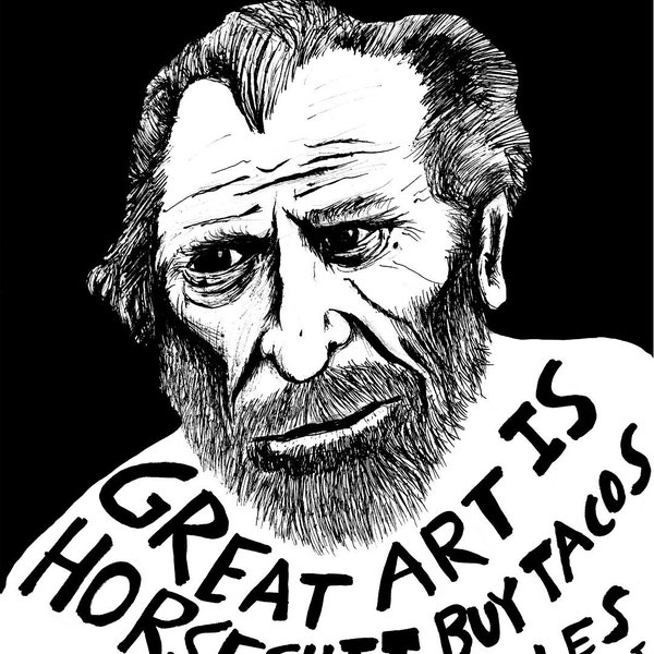 Bukowski Art - Etsy