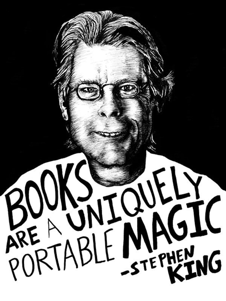 Stephen King authors Series by Ryan Sheffield Etsy Canada