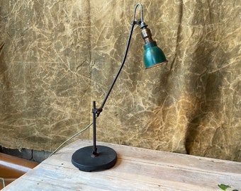 Antique Articulating Industrial Lamp, 1930s