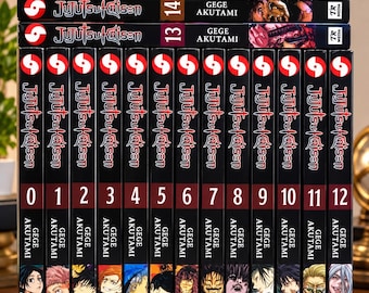 Jujutsu Kaisen Manga Complete Set Vol 0–30 | English Manga Books | Gege Akutami