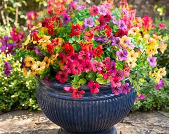 100 Mixed-Colour Artificial Daisy Flowers – DIY Craft & Floral Arrangement Supplies